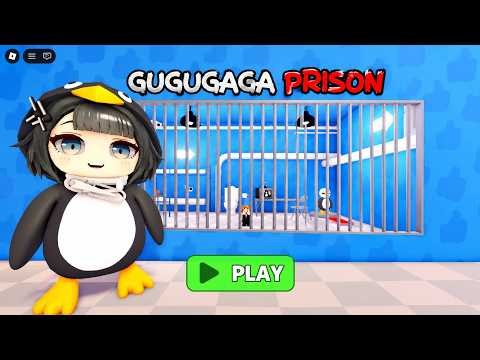 GUGUGAGA PRISON RUN! (Obby) Roblox Gameplay Walkthrough #roblox