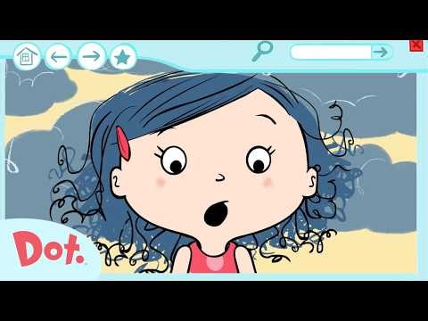 🌩️ Helping Scratch Beat His Fear of Thunder! | Dot | Cartoons for Kids
