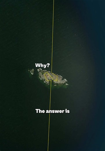 Finland and Swedish border: why this island is shaped differently #unitedstates #learnontiktok #newyorkcity #europe #sea