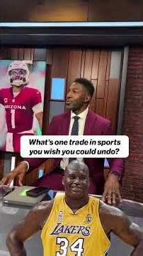 What’s one trade in sports you wish you could undo? 🤔 #bts #nfl #nba
