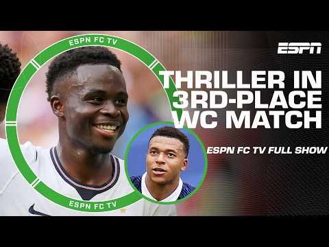 Saka & Mbappe highlight high-scoring World Cup 3rd-place match 🍿 + WC final PREVIEW | ESPN FC