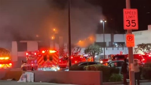 LAFD on Instagram: "Over 120 Los Angeles City firefighters extinguished a Major Emergency structure fire in a two-story commercial building early Monday morning, successfully preventing the flames from spreading to a neighboring apartment complex. More details on this incident are available on LAFD News via 🔗 in bio or Stories #lafd #firefighter #losangelesfiredepartment #structurefire"