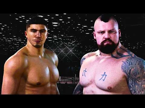 Tommy Fury vs Eddie Hall FULL FIGHT | Undisputed Boxing Game AI Simulation Gameplay (CPU vs CPU)