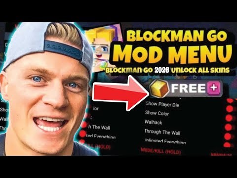 Blockman Go Hack 2026 – MOD Menu Unlimited Gcubes & Money (iOS/Android)