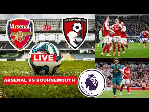 Arsenal vs Bournemouth 1-2 Live Premier League Football EPL Match Score Commentary Highlights FC