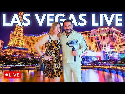 🔴LIVE: We OUTSIDE in VEGAS | Party People Everywhere | Exploring Casinos & Walking the Strip