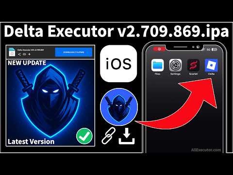 (New Update) Delta Executor iOS v709.869.ipa For iPhone & iPad | Delta iOS Exploits [Latest 2026]