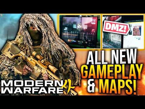 MODERN WARFARE 4 New GAMEPLAY REVEALED! (DMZ Map)