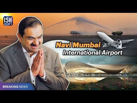 First Flight Lands at the Navi Mumbai International Airport | ISH News