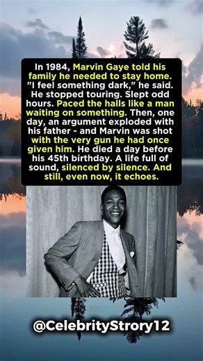 The Singer Who Felt the End Approaching. Marvin Gaye. #shorts #singer #celebrity #hollywood