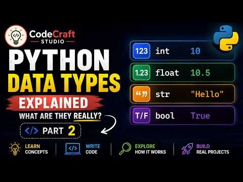Python Datatypes Explained : what really are they?