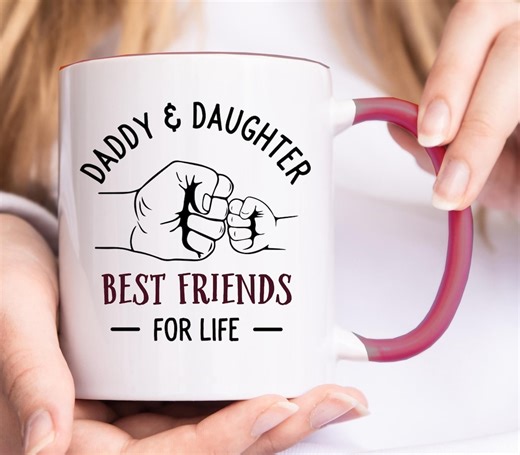 Daddy & Daughter Mug Best Friends for Life Gift - Etsy Canada