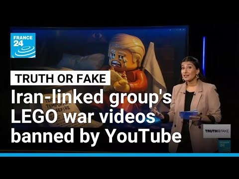 YouTube bans viral pro-Iran AI-generated LEGO videos trolling Trump • FRANCE 24 English