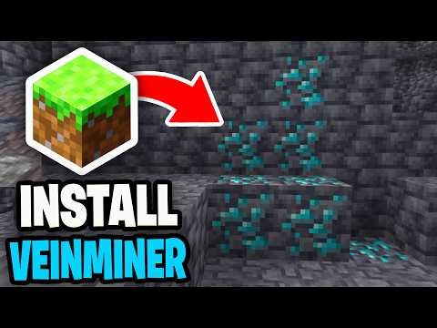 How To Install Veinminer For Minecraft 26.1! - Tutorial