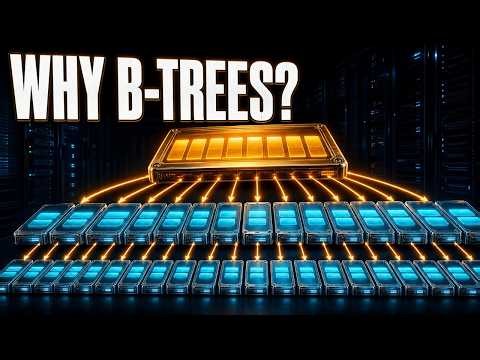 Algorithms: Why Databases Use B-Trees
