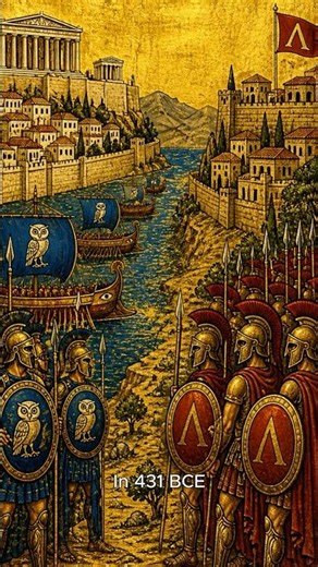 The Spartan-Athenian War #shorts #history