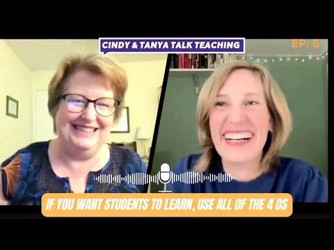 The 4 Ds of lesson planning, and how not to get stuck on the first D #teachingtips