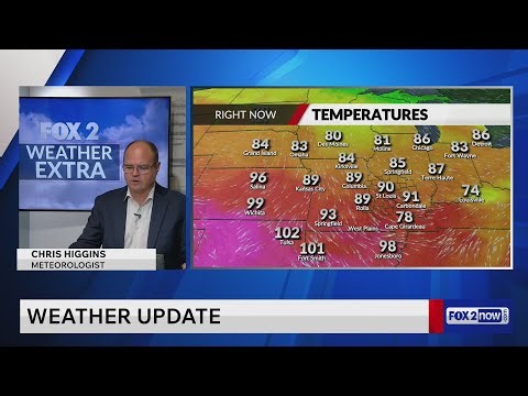 Weather Extra With Chris Higgins: Heat Relief Is On the Way - So Is Late Week Rainfall