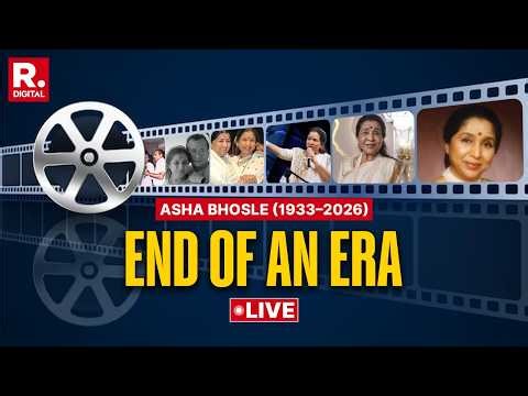 Asha Bhosle Death News LIVE | India Pays Tribute To 'Sound Of Bollywood' | |Mumbai | Last Rites