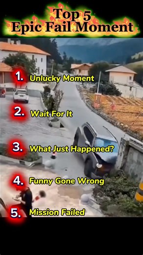 Top 5 EPIC HUMAN FAILS: You Won’t Believe #1! 😱 #funny #failarmy