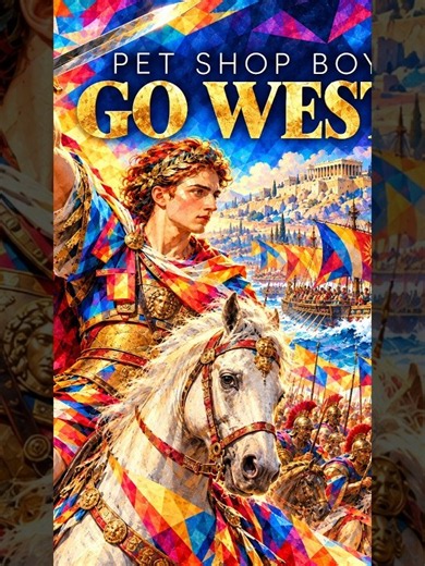 Pet Shop Boys – Go West | Alexander the Great's Epic AI Music Video ⚔️🔥 #warrior #history #epic