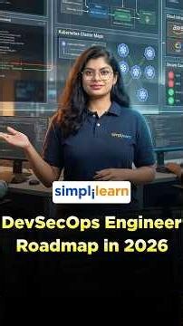 DevSecOps Engineer Roadmap 2026 | How To Become A DevSecOps Engineer In 2026 | #Shorts #Simplilearn