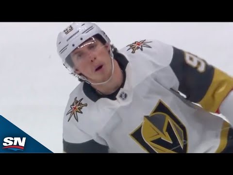 Golden Knights' Mitch Marner Lines up for Crisp Power-Play Goal