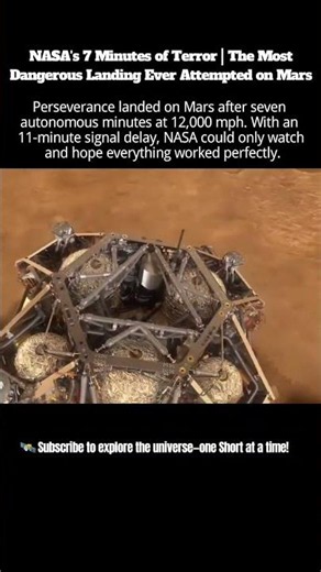 The landing that changed space exploration forever #landing #mars #exploration