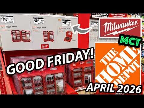 TOP GOOD FRIDAY Deals at Home Depot!