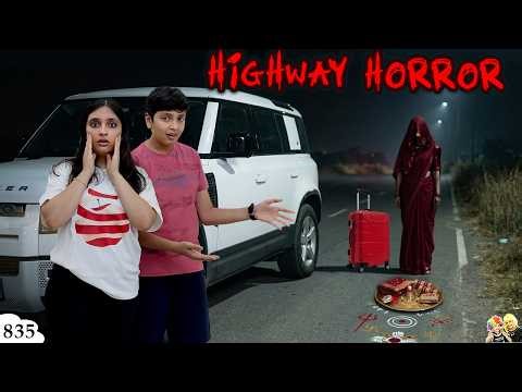 HIGHWAY HORROR | Ep 835 | Road Par Kaun Mila | Comedy Family Vlog | Aayu and Pihu Show