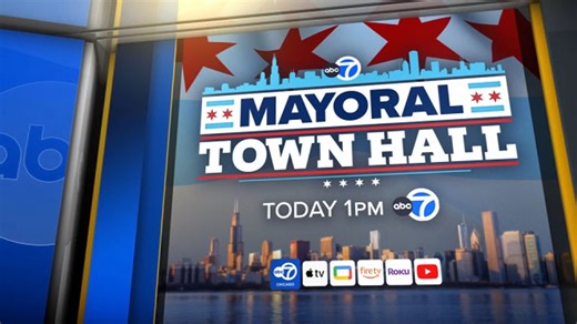 ABC7 Chicago broadcasts, streams mayoral town hall with Brandon Johnson
