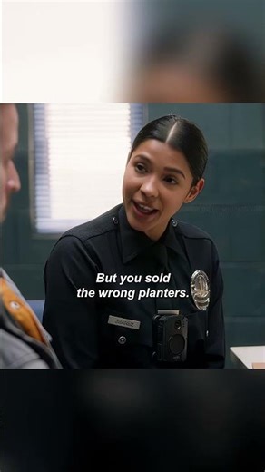 Looks Like a Flower Pot… But It’s Not 🌸❌#therookie #tvshow #lapd