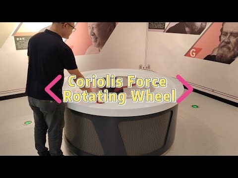 Defy Senses on a Spinning Platform: Discover the Invisible Force That Shapes Our Weather and Oceans!