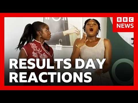 A Level Results Day 2026: Students open results on camera | BBC News