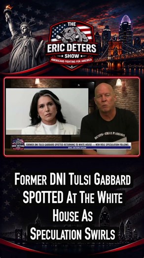 Former DNI Tulsi Gabbard SPOTTED At The White House As Speculation Swirls #DNI #MAGA #Trump #Gabbard