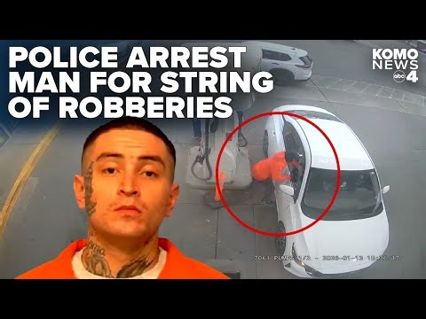 Tacoma police arrest DOC supervised offender for string of parking lot robberies