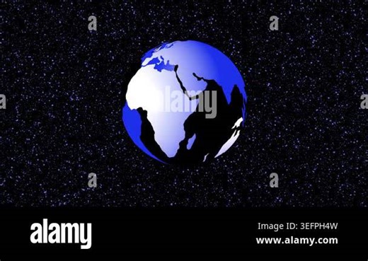 Stunning 3d earth globe animation global world map cosmos 4k ultra hd. Rotating blue earth globe space background 3d animation 4k Stock Video Footage - Alamy