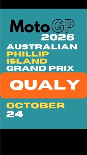 🏍️ 2026 MotoGP Australian GP Qualy Results | 2026 Australian GP | Phillip Island