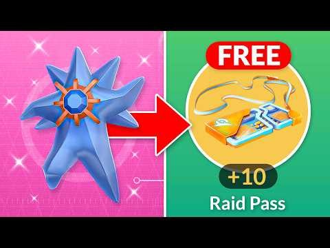 The FREE Mega Starmie Event Tips