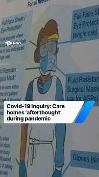 Covid-19 Inquiry: Care homes ‘afterthought’ during pandemic