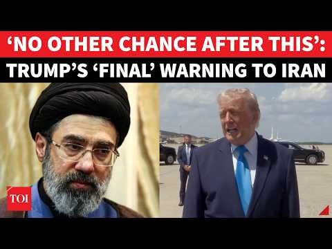 ‘Game Over After This’: Trump Issues Final Ultimatum To Iran As Tensions Hit Boiling Point | On Cam