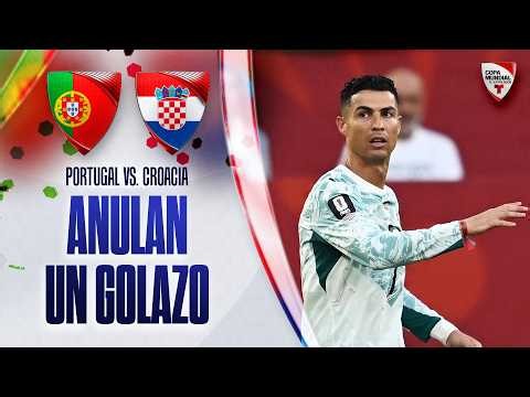 Golazo anulado a Cristiano Ronaldo | Portugal vs. Croacia | Copa Mundial de la FIFA 2026
