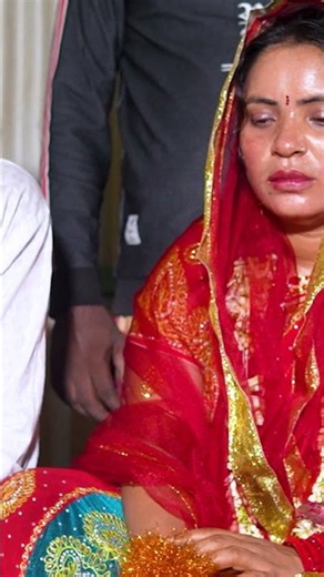 The bride is not accepting the forced marriage 🥲 #shortvideo