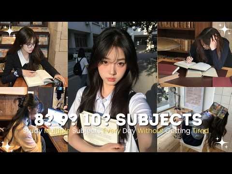 The Ultimate System to Master All Your Subjects (Perfect guide) ⋆.𐙚 ̊ 💗