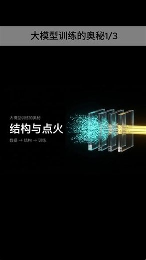 《大模型训练的奥秘1/3》-结构与点火 #内容包含ai生成 #大模型原理 #ai训练 #知识分享 #涨知识时刻