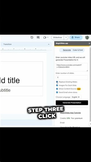 How to Make presentation in seconds in PowerPoint #Shorts