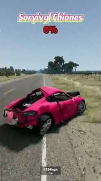 Which car can withstand the impact of 1000/MPH and survive?? #beamngdrive #gaming #beamng
