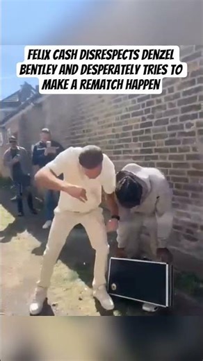 Felix Cash disrespects Denzel Bentley, and it goes beyond just "banter"