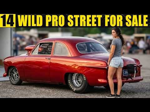 14 Pro Street Cars for Sale 🚗💨 Crazy Horsepower Builds You Must See!