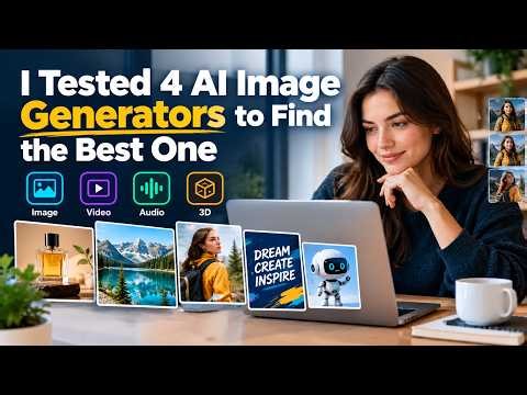 I Tested 4 AI Image Generators to Find the Best One